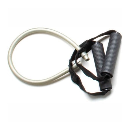 Fabrication Enterprises CanDo Exercise Tubing with Handles, Silver, 18" 1331949